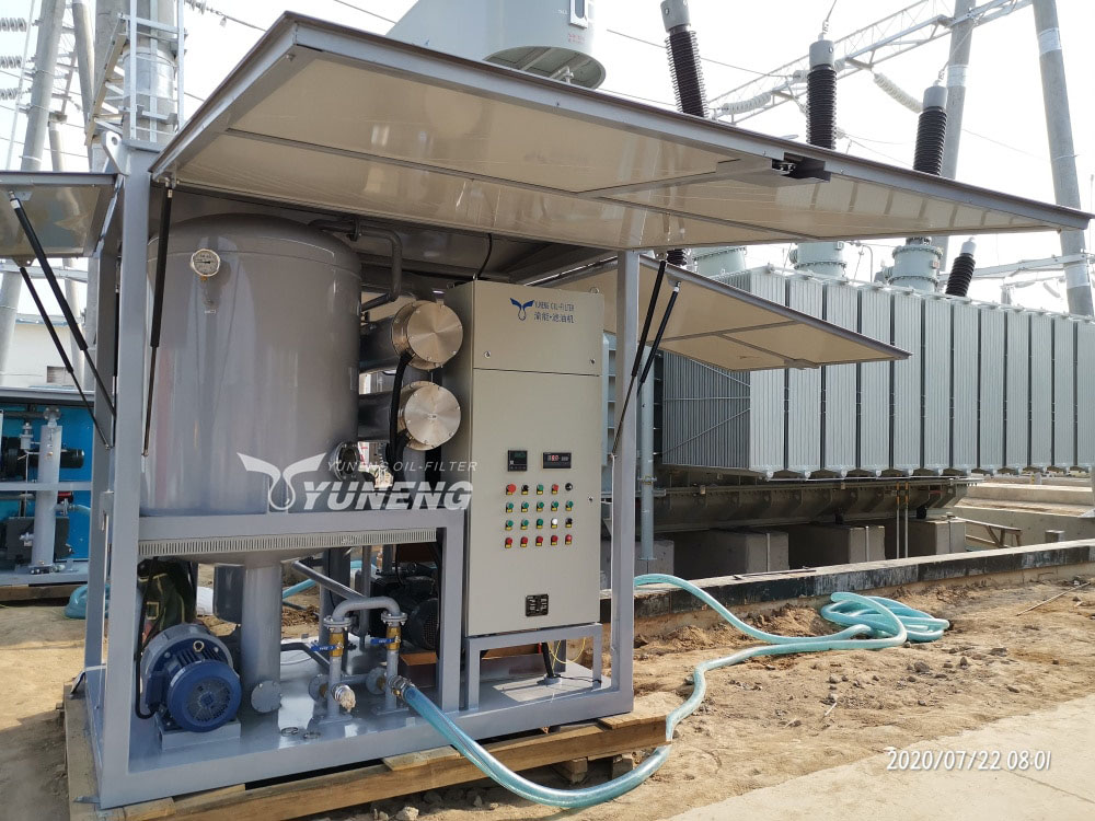 transformer oil filtration machine