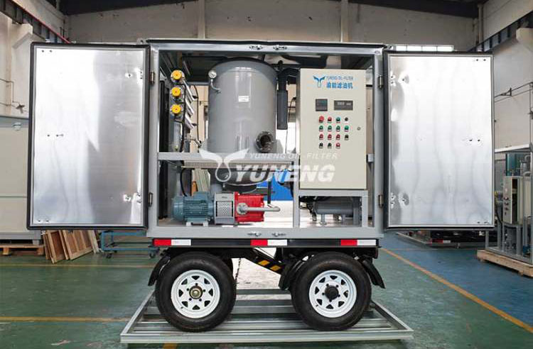 2000LPH Mobile & Weather-Proof Transformer Oil Centrifuging Machine Mounted on Trailer