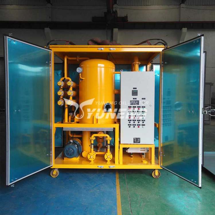 6000L/H Vacuum Transformer Oil Dehydration Machine