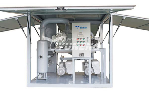 vacuum controlled transformer oil purify system