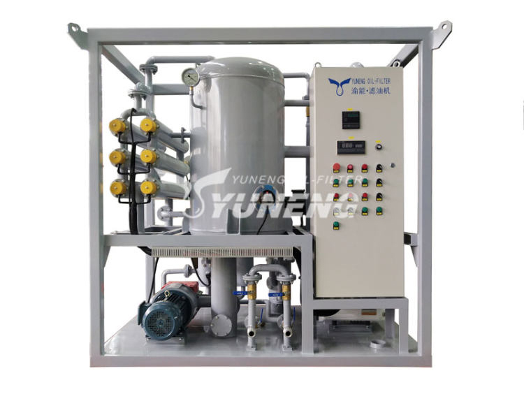 6000L/H Vacuum Transformer Oil Dehydration Machine